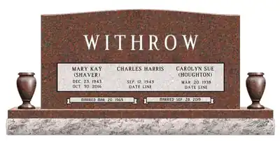 Color rough draft of Withrow monument design